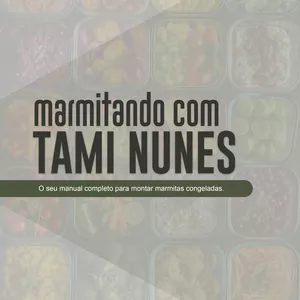 Capa oficial do e-book Marmitando com Tami Nunes
